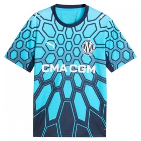 Olympique de Marseille Fodboldtrøjer Udebane Blå 2026-27 Kort ærmer