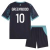 Olympique de Marseille Greenwood 10 Fodboldtrøjer Børn Udebane 2026-27 Kort ærmer