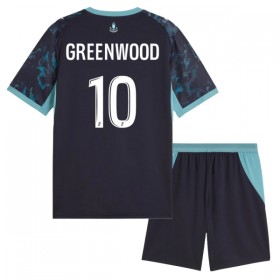 Olympique de Marseille Greenwood 10 Fodboldtrøjer Børn Udebane 2026-27 Kort ærmer