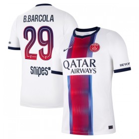 Paris Saint-Germain PSG Bradley Barcola 29 Fodboldtrøjer Udebane 2026-27 Kort ærmer