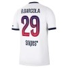 Paris Saint-Germain PSG Bradley Barcola 29 Fodboldtrøjer Udebane 2026-27 Kort ærmer