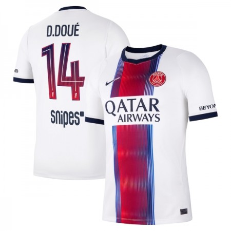 Paris Saint-Germain PSG Desire Doue 14 Fodboldtrøjer Udebane 2026-27 Kort ærmer