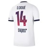 Paris Saint-Germain PSG Desire Doue 14 Fodboldtrøjer Udebane 2026-27 Kort ærmer