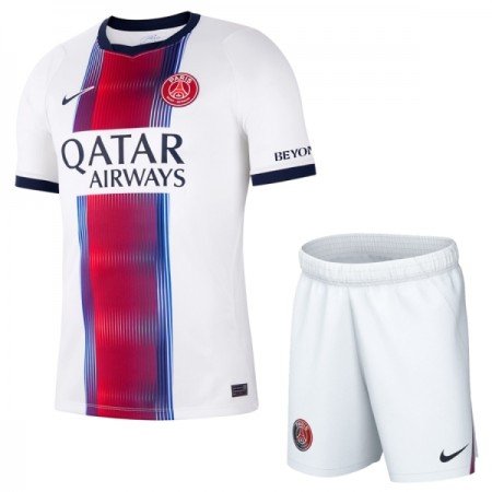 Paris Saint-Germain PSG Fodboldtrøjer Børn Udebane 2026-27 Kort ærmer