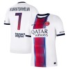 Paris Saint-Germain PSG Kvaratskhelia 7 Fodboldtrøjer Udebane 2026-27 Kort ærmer Paris Saint-Germain PSG Kvaratskhelia 7 Fodboldtrøjer Udebane 2026-27 Kort ærmer