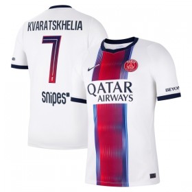Paris Saint-Germain PSG Kvaratskhelia 7 Fodboldtrøjer Udebane 2026-27 Kort ærmer