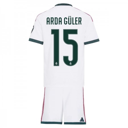 Real Madrid Arda Guler 15 Fodboldtrøjer Børn Hjemme 2026-27 Kort ærmer Real Madrid Arda Guler 15 Fodboldtrøjer Børn Hjemme 2026-27 Kort ærmer