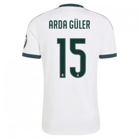 Real Madrid Arda Guler 15 Fodboldtrøjer Hjemme 2026-27 Kort ærmer
