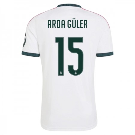 Real Madrid Arda Guler 15 Fodboldtrøjer Hjemme 2026-27 Kort ærmer