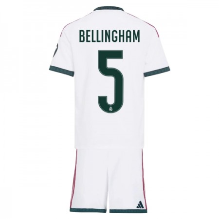 Real Madrid Bellingham 5 Fodboldtrøjer Børn Hjemme 2026-27 Kort ærmer