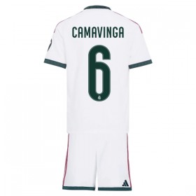 Real Madrid Camavinga 6 Fodboldtrøjer Børn Hjemme 2026-27 Kort ærmer