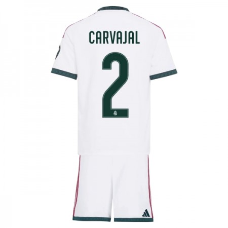 Real Madrid Carvajal 2 Fodboldtrøjer Børn Hjemme 2026-27 Kort ærmer Real Madrid Carvajal 2 Fodboldtrøjer Børn Hjemme 2026-27 Kort ærmer
