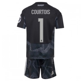 Real Madrid Courtois 1 Fodboldtrøjer Målmand Børn Hjemme 2026-27 Kort ærmer