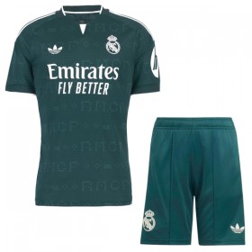 Real Madrid Fodboldtrøjer Børn Udebane 2026-27 Kort ærmer