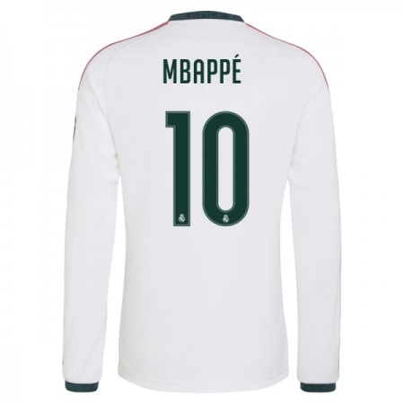 Real Madrid Mbappé 10 Fodboldtrøjer Hjemme 2026-27 Langærmet Real Madrid Mbappé 10 Fodboldtrøjer Hjemme 2026-27 Langærmet