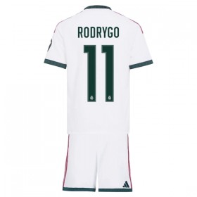 Real Madrid Rodrygo 11 Fodboldtrøjer Børn Hjemme 2026-27 Kort ærmer