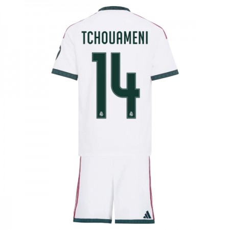 Real Madrid Tchouameni 14 Fodboldtrøjer Børn Hjemme 2026-27 Kort ærmer Real Madrid Tchouameni 14 Fodboldtrøjer Børn Hjemme 2026-27 Kort ærmer