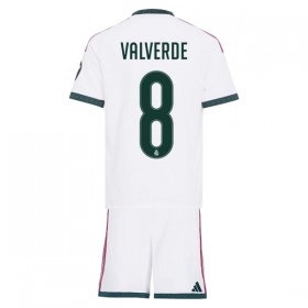 Real Madrid Valverde 8 Fodboldtrøjer Børn Hjemme 2026-27 Kort ærmer
