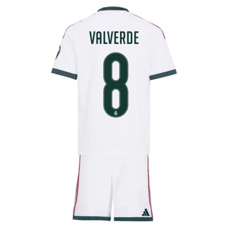 Real Madrid Valverde 8 Fodboldtrøjer Børn Hjemme 2026-27 Kort ærmer