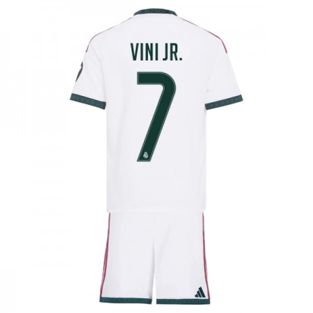 Real Madrid Vini JR 7 Fodboldtrøjer Børn Hjemme 2026-27 Kort ærmer