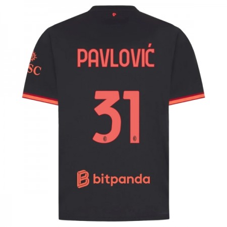 AC Milan Pavlovic 31 Fodboldtrøjer Tredje 2026-27 Kort ærmer