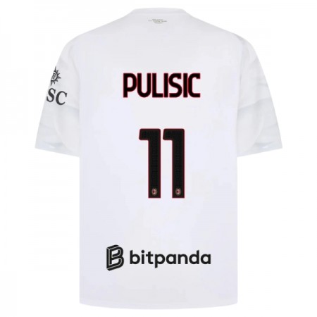 AC Milan Pulisic 11 Fodboldtrøjer Udebane 2026-27 Kort ærmer
