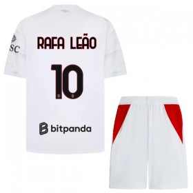AC Milan Rafael Leao 10 Fodboldtrøjer Børn Udebane 2026-27 Kort ærmer