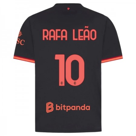 AC Milan Rafael Leao 10 Fodboldtrøjer Tredje 2026-27 Kort ærmer