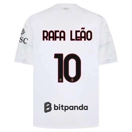 AC Milan Rafael Leao 10 Fodboldtrøjer Udebane 2026-27 Kort ærmer