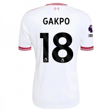 Liverpool Gakpo 18 Fodboldtrøjer Udebane 2026-27 Kort ærmer