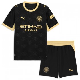 Manchester City Reijnders 4 Fodboldtrøjer Børn Udebane 2026-27 Kort ærmer