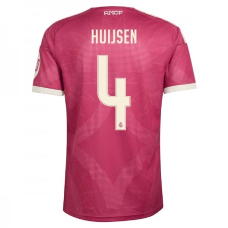 Real Madrid Huijsen 4 Fodboldtrøjer Tredje 2026-27 Kort ærmer Real Madrid Huijsen 4 Fodboldtrøjer Tredje 2026-27 Kort ærmer