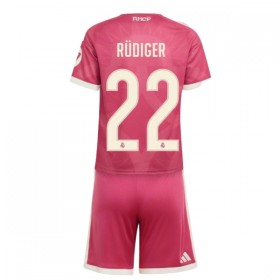 Real Madrid Rudiger 22 Fodboldtrøjer Børn Tredje 2026-27 Kort ærmer