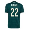 Real Madrid Rudiger 22 Fodboldtrøjer Udebane 2026-27 Kort ærmer