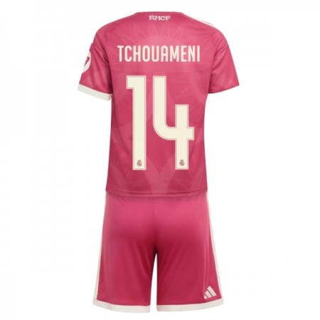 Real Madrid Tchouameni 14 Fodboldtrøjer Børn Tredje 2026-27 Kort ærmer Real Madrid Tchouameni 14 Fodboldtrøjer Børn Tredje 2026-27 Kort ærmer