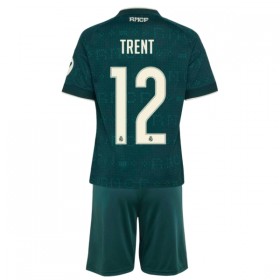 Real Madrid Trent Alexander-Arnold 12 Fodboldtrøjer Børn Udebane 2026-27 Kort ærmer