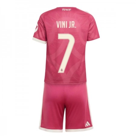 Real Madrid Vini JR. 7 Fodboldtrøjer Børn Tredje 2026-27 Kort ærmer