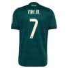 Real Madrid Vini JR. 7 Fodboldtrøjer Udebane 2026-27 Kort ærmer Real Madrid Vini JR. 7 Fodboldtrøjer Udebane 2026-27 Kort ærmer
