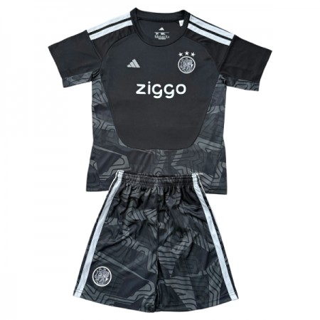 Ajax Amsterdam Fodboldtrøjer Målmand Børn Sort 2026-27 Kort ærmer