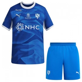 Al Hilal SFC Fodboldtrøjer Børn Hjemme 2026-27 Kort ærmer