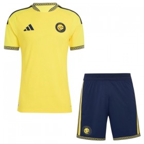 Al Nassr Fodboldtrøjer Børn Hjemme 2026-27 Kort ærmer
