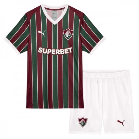 Fluminense FC Fodboldtrøjer Børn Hjemme 2026-27 Kort ærmer