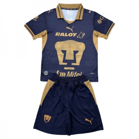 Pumas UNAM Fodboldtrøjer Børn Hjemme 2026-27 Kort ærmer Pumas UNAM Fodboldtrøjer Børn Hjemme 2026-27 Kort ærmer