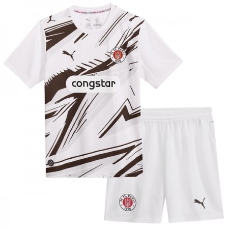 St Pauli Fodboldtrøjer Børn Udebane 2026-27 Kort ærmer