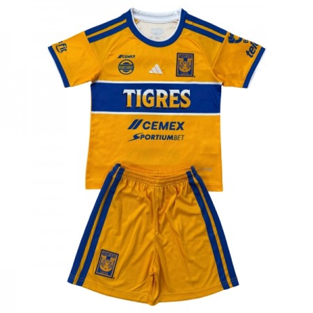 Tigres UANL Fodboldtrøjer Børn Hjemme 2026-27 Kort ærmer