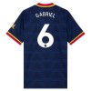 Arsenal Gabriel 6 Fodboldtrøjer Udebane 2026-27 Kort ærmer Arsenal Gabriel 6 Fodboldtrøjer Udebane 2026-27 Kort ærmer