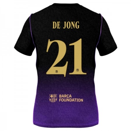 FC Barcelona Frenkie de Jong 21 Fodboldtrøjer Udebane 2026-27 Kort ærmer FC Barcelona Frenkie de Jong 21 Fodboldtrøjer Udebane 2026-27 Kort ærmer