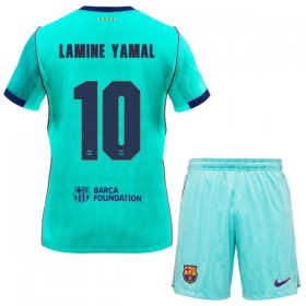 FC Barcelona Lamine Yamal 10 Fodboldtrøjer Børn Tredje 2026-27 Kort ærmer