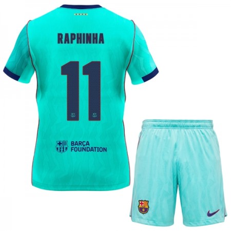 FC Barcelona Raphinha 11 Fodboldtrøjer Børn Tredje 2026-27 Kort ærmer