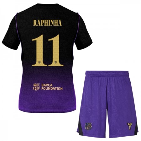 FC Barcelona Raphinha 11 Fodboldtrøjer Børn Udebane 2026-27 Kort ærmer FC Barcelona Raphinha 11 Fodboldtrøjer Børn Udebane 2026-27 Kort ærmer